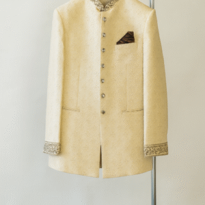 Cream Embroidered Jacket